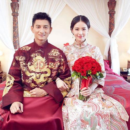 明星结婚旗袍图片,旗袍映衬下的浪漫婚礼瞬间